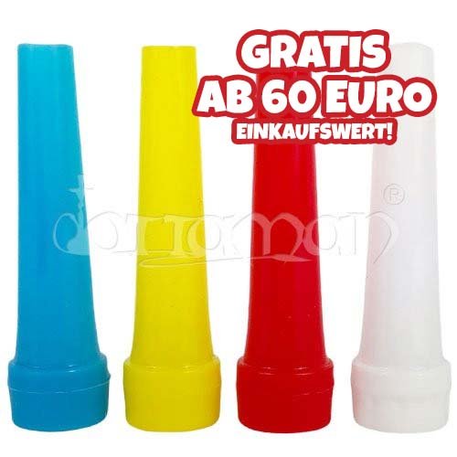 GRATIS Hygiene Mundstcke Bunt | 50 Stk.